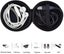 5pcs Earphone Carrying Case,round Shape Carrying Hard Eva Case Storage Bag For E Carousel 3