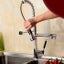 * Kitchen Mixer Tap ware with 2 flexible spout Carousel 3