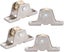 Window Belt Pulley Curtain Rail Track Wheels - Metal Roller Wheel Single Bearing Carousel 2