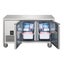 Polar U-Series Premium Double Door Counter Fridge 267Ltr Carousel 5