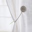 2 Pcs Vintage Magnetic Curtain Tieback, Round Curtain Drapery Holdback Retro Win Carousel 4