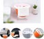 10L Collapsible Silicone Bucket - Camping, Fishing, Kitchen Cleaning - Orange - Carousel 3