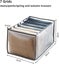 2 Pcs Jeans Organizer Storage Drawer Pants Foldable Mesh Wardrobe, Large Capacit Carousel 4