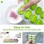 Ice Cube Trayseasy-release Silicone And Flexible 14-ice Trays Molds With Covers Carousel 3
