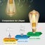 E27 ST64 LED Filament Bulb 4W 2200K Warm White - Vintage Edison Bulb (Pack of 6) Carousel 4