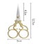 Stainless Steel Sewing Shears - Rainbow Embroidery Scissors For Diy Craft Carousel 2