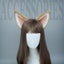 Cat Fox Faux Fur Ears Headband Cute Halloween Party Handmade Animal Furry Ears H Carousel 2