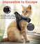 Breathable Adjustable Cat Harness - Lightweight Kitten Harness with Anti-Escape Carousel 4