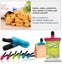 Bag Chip Clips, Fresh Food Clips, Photo File Clamps, For Kitchen Office (9 Clips Carousel 2