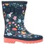 Joules Kids Junior Print Outdoor Walking Wellington Boots Wellies - 8K Carousel 4
