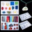 Resin Molds, 159 Pcs Silicone Resin Casting Molds And Tools Kit For Diy Jewelry Carousel 3
