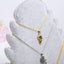 Necklace Display Stand - Gray Velvet Jewelry Stand, Jewelry Easel Pendant Holder Carousel 5