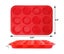 Silicone Muffin Pan - 12 Cups Regular Silicone Cupcake Pan, Non-stick Silicone G Carousel 5