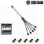 1 To 5 Argb Extension Cable, 1 To 5 Argb Splitter Cabie, Suitable For 3-pin Argb Carousel 3