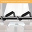 Sturdy Wall-Mounted Curtain Rod Brackets with Fixing Screws - Set of 4 (Silver) Carousel 3