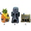 Fish Tank Landscape Aquarium Simulation Resin Crafts Durable Cartoon Decoration Carousel 3