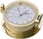 Time and tide clock + barometer + thermo/hygro 116mm SOLIDbrass Royal Mariner®NZ Carousel 6