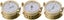 Time and tide clock + barometer + thermo/hygro 116mm SOLIDbrass Royal Mariner®NZ Carousel 3