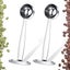 2 Pieces Coffee Scoop Stainless Steel Espresso Tamper 15 Mm Two In One Measuring Carousel 1