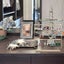 Wood Earring Stand Simple Ear Stud Holder 3-tier Earring Holder Decorative Jewel Carousel 3