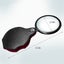 2pcs 10x Small Pocket Magnify Glass Premium Folding Mini Magnifying Glass With R Carousel 3