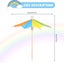 144 Pieces Umbrellas Cocktail Umbrella Drink Picks Octagonal Star-shaped Paper P Carousel 2