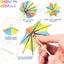 144 Pieces Umbrellas Cocktail Umbrella Drink Picks Octagonal Star-shaped Paper P Carousel 3