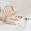 Jewelry Case Ladies Jewelry Box Double Layer Small Jewelry Box, Jewelry Storage Carousel 4