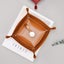Tray Leather Catchall Jewelry Tray Dice Box Bedside Tray Key Phone Coin Change W Carousel 4