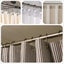 Stainless Steel Shower Curtain Rings, Sliding System For Easy Hanging (set Of 12 Carousel 5