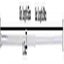 Iron Telescopic Curtain Rod - Spring Tension, No Drilling Extendable Curtain Rod Carousel 3