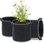 Set of 5 Non-Woven 1 Gallon Plant Grow Bags with Handles for Fruits and Vegetabl Carousel 1