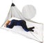White Outdoor Polyester Triangle Mosquito Nets - Bedspread for Single Bed Hangin Carousel 2