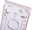 Compass Ruler Magnifier - Scout for Hiking, Camping, Boating, Orienteering Map Carousel 4