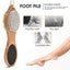 Foot File Callus Remover, 4 In 1 Foot Scrubber Pedicure Kit With Foot Rasp Pumic Carousel 4