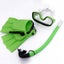 Children Diving Mask Set Anti-fog Swimming Goggle Masks Snorkel Fins Kit For Kid Carousel 4