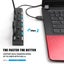 7 Port USB A Hub - High-Speed 7-in-1 USB 2.0 Splitter with Individual On/Off Swi Carousel 3