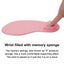 Mouse Pad Memory Foam Wrist Ergonomic Non-slip Mouse Pad Palm Rest Mousepad (Off Carousel 3