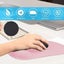 Mouse Pad Memory Foam Wrist Ergonomic Non-slip Mouse Pad Palm Rest Mousepad (Off Carousel 4