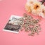 200pcs Hollow Heart Shape Wood Craft, Unfinished Wooden Heart Cutout Shape Natur Carousel 3