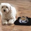 Pet Food Mat Dog Bowl Mat Cat Food Mat Water Placemat Mat Paw Shape Silicone Non Carousel 3