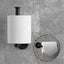 Toilet Roll Holder Black, Wall Mounted Toilet Paper Holder For Bathroom,304 Stai Carousel 4