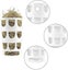 2 Pieces Grass Feeder, Hay Feeder, Rabbit Hay Feeder, Food Dispensers Hangable P Carousel 4