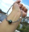 Necklace with one Tahiti black pearl Carousel 5