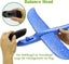 Comrade Children's Airplane Toy Outdoor Litter Glider Glider Ca.48cm (blue) Carousel 3