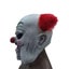Scary Clown Latex Mask for Halloween Party - Red Nose, Fun Costume Accessory Carousel 3