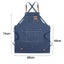Split Apron With Adjustable Straps,chef Apron-cross Back Apron For Men Women ,ca Carousel 2