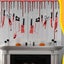Halloween Blood-colored Banners, Halloween Blood Knife Pendants And Flag-pull De Carousel 4