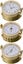 NZRetailer Royal Mariner®Brass Clock + Barometer +Thermo/Hygro C622 C622R C622TH Carousel 3