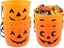 Halloween Trick Or Treat Pumpkin Baskets - Set Of 6 Carousel 1